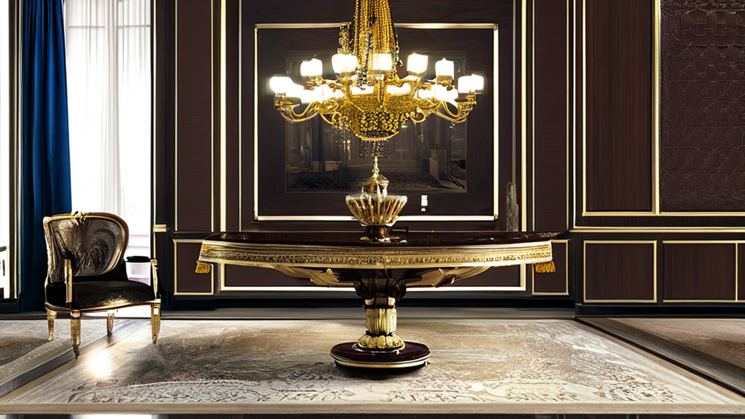 bespoke luxury classic furniture editorial palace hero by Modenese Gastone