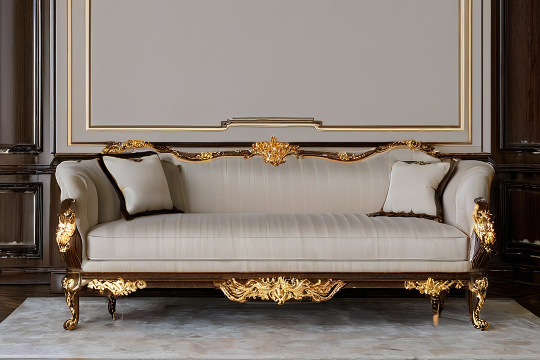 classic furniture materials finish coat process by Modenese Gastone