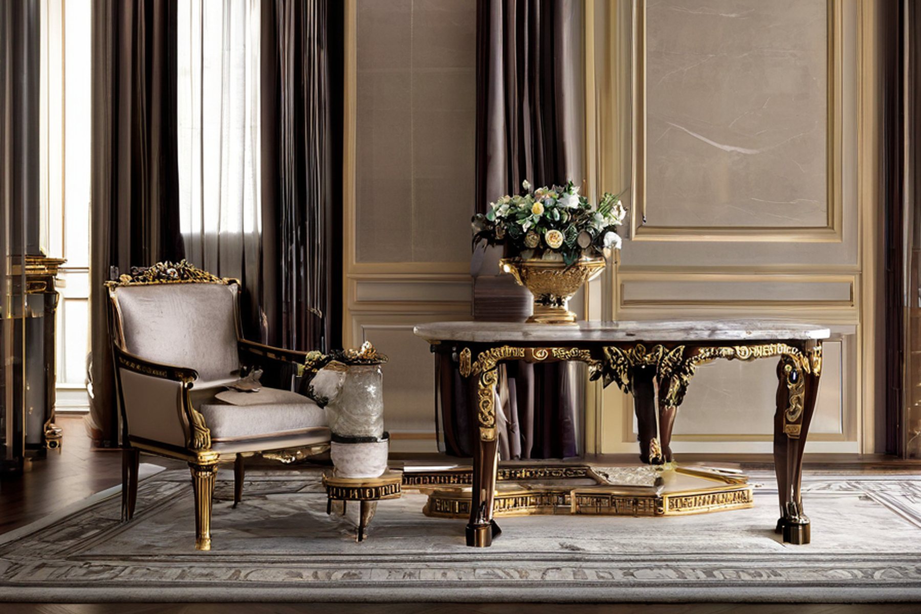 contact classic furniture manufacturer project brief materials by Modenese Gastone