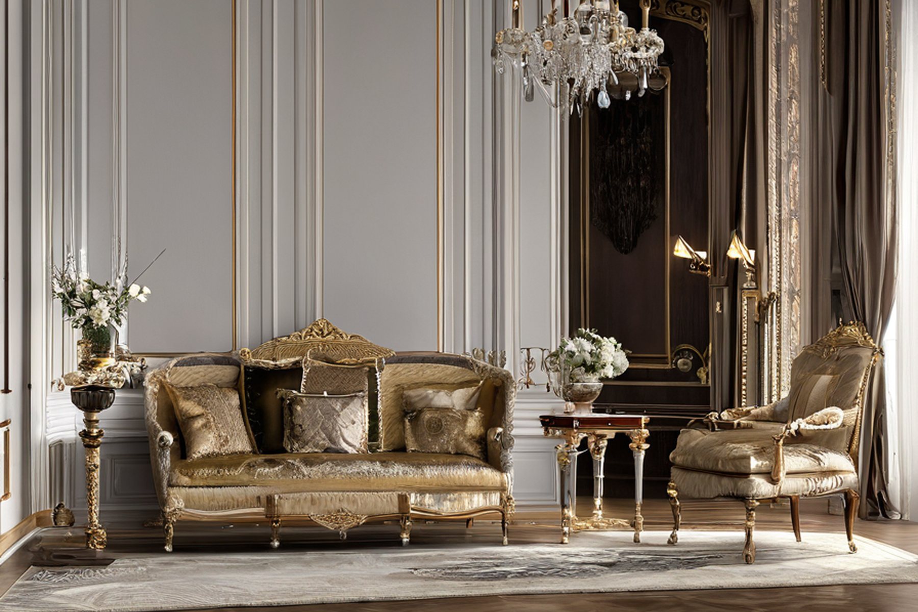 Venetian classic furniture venetian bedroom gallery by Modenese Gastone